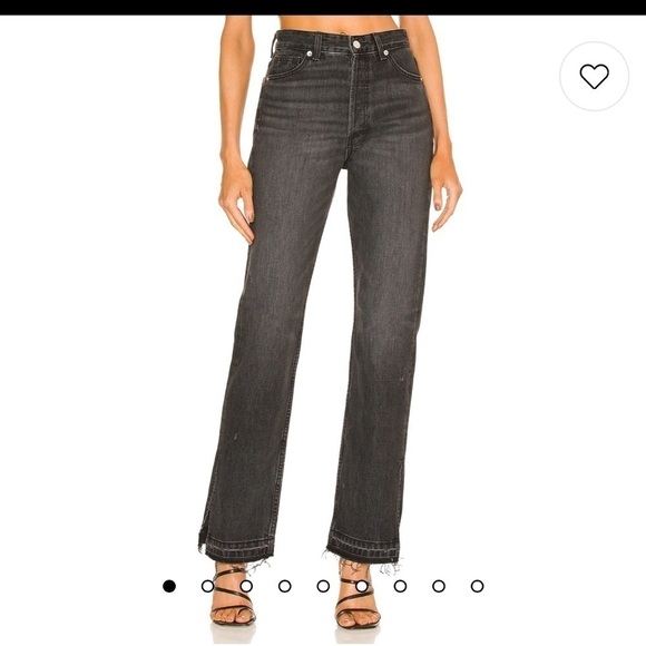 EB Denim Unraveled Two Jean in Grade School Split Hem - Picture 3 of 14